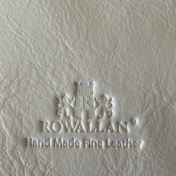 ROWALLAN Crossbody/Clutch Leather Off White - Picture 8 of 15